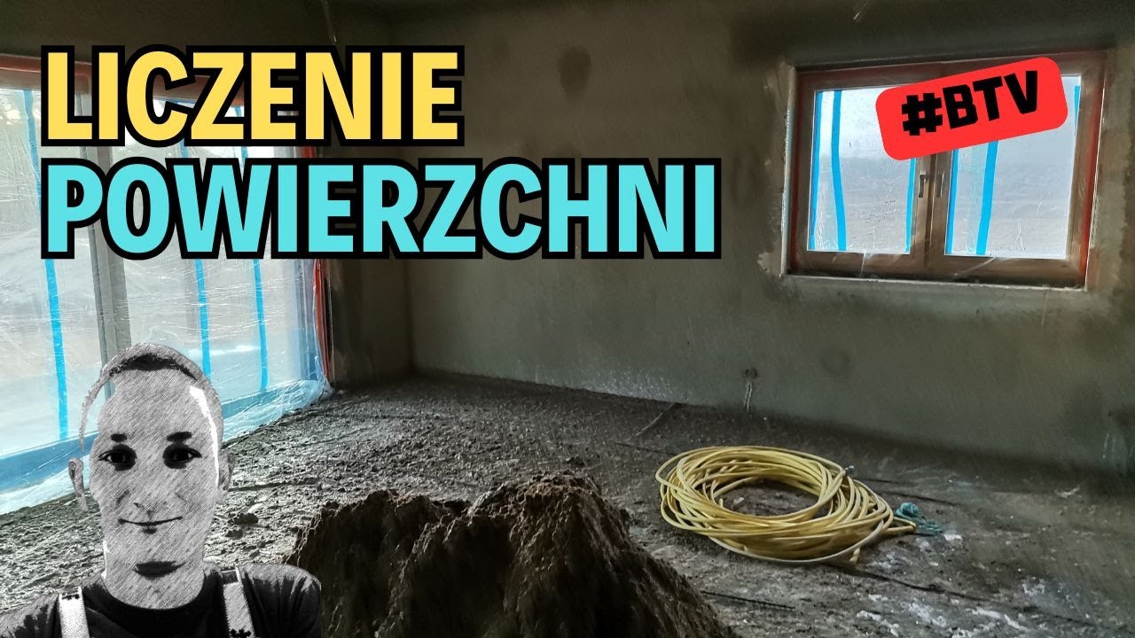 Jak obliczyć pow. ścian i sufitów wyrażoną w m2❓❗