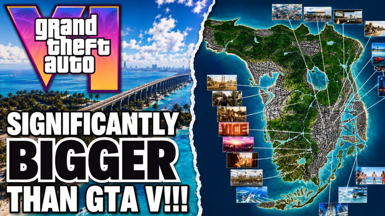 Grand Theft Auto 6 просто ГРОМАДНА!