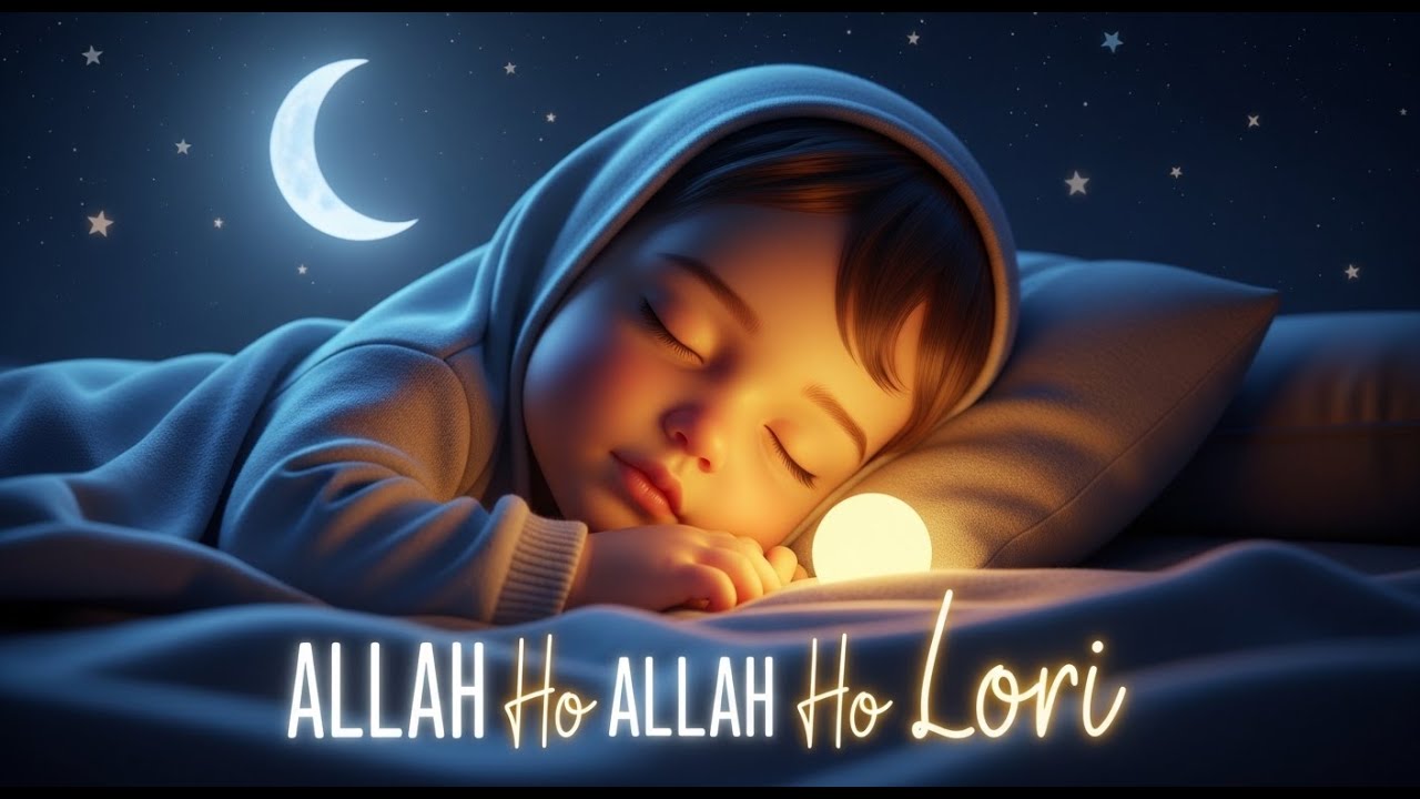 Allah Ho Allah Ho Lori 🌙 | Kids 3D Cartoon | Urdu Islamic Lullaby for Children