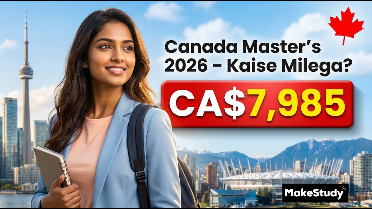 Master&rsquo;s Degree in Canada | Total Cost CA$17,500 | Wrap Up 2025 with This Great Deal Start 2026.