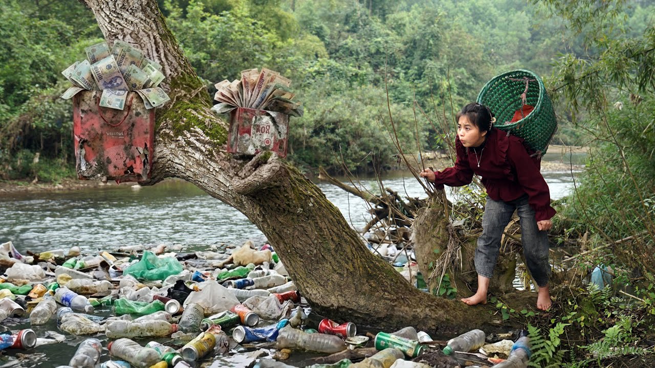 From Poverty to Shock: A Poor Girl’s Unexpected Discovery by the River