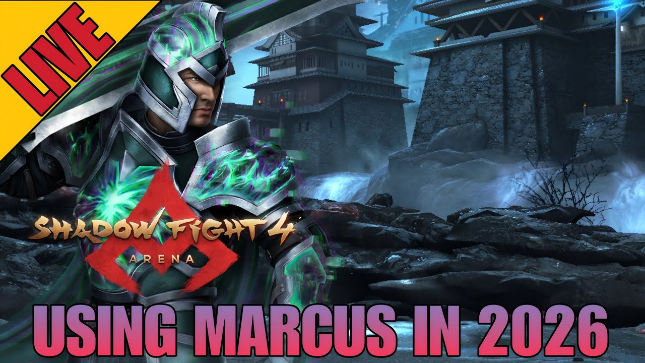 Using Marcus in 2026 in Shadow Fight 4 Arena 🏟️ Live