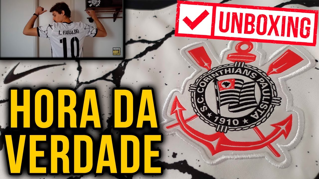 DETALHES DA NOVA CAMISA RACHADA DO CORINTHIANS QUE VOCÊ NÃO VÊ NA TV | UNBOXING MODELO 2021/22