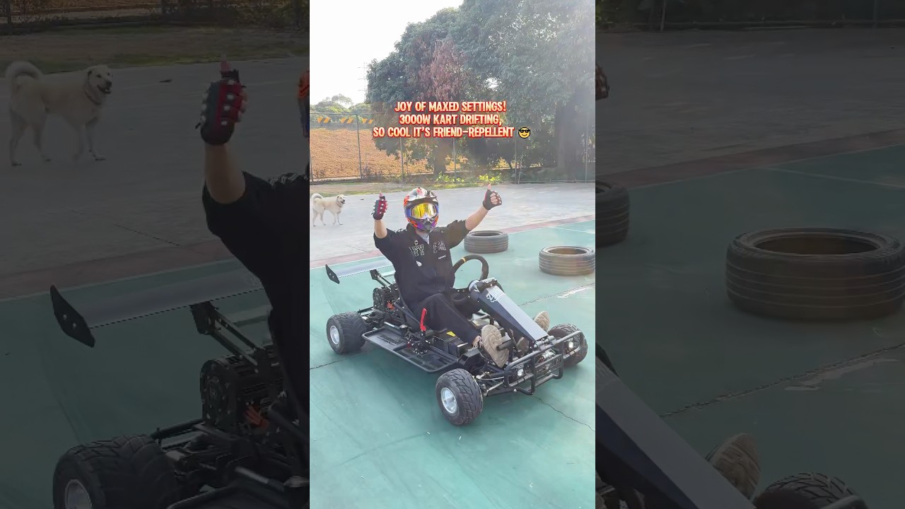 2️⃣ A go-kart that hits 120 km/h?! ⚡