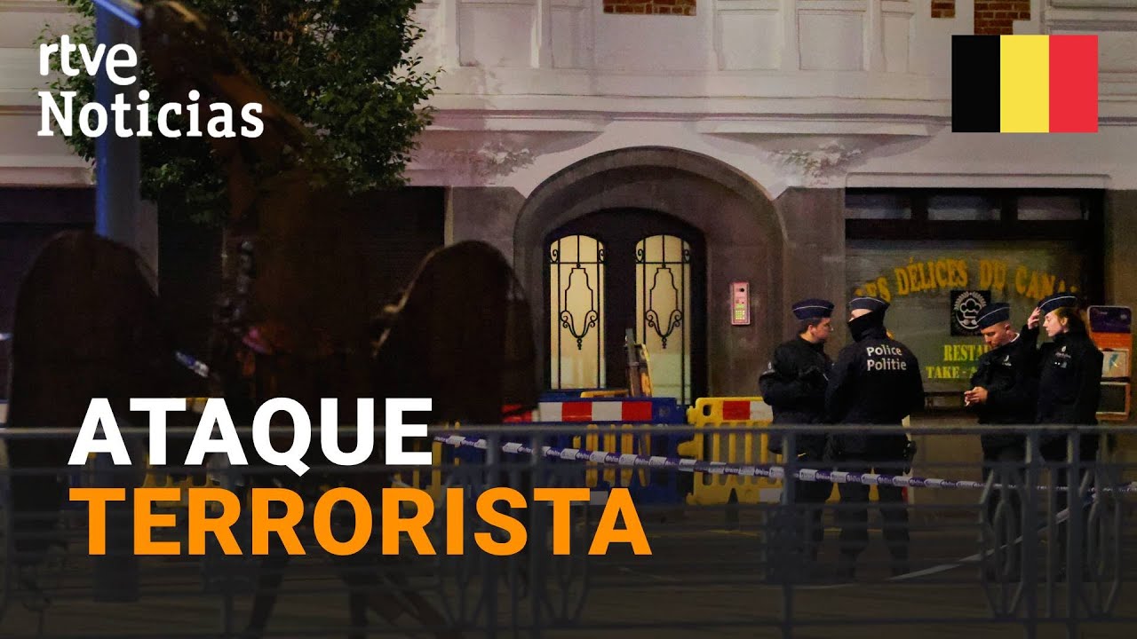 BRUSELAS: Un hombre MATA con un KALASHNIKOV a DOS PERSONAS al GRITO de 