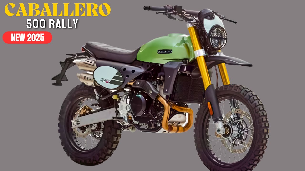 2025 CABALLERO 500 RALLY | Using Euro5+ Optimized 463CC Engine