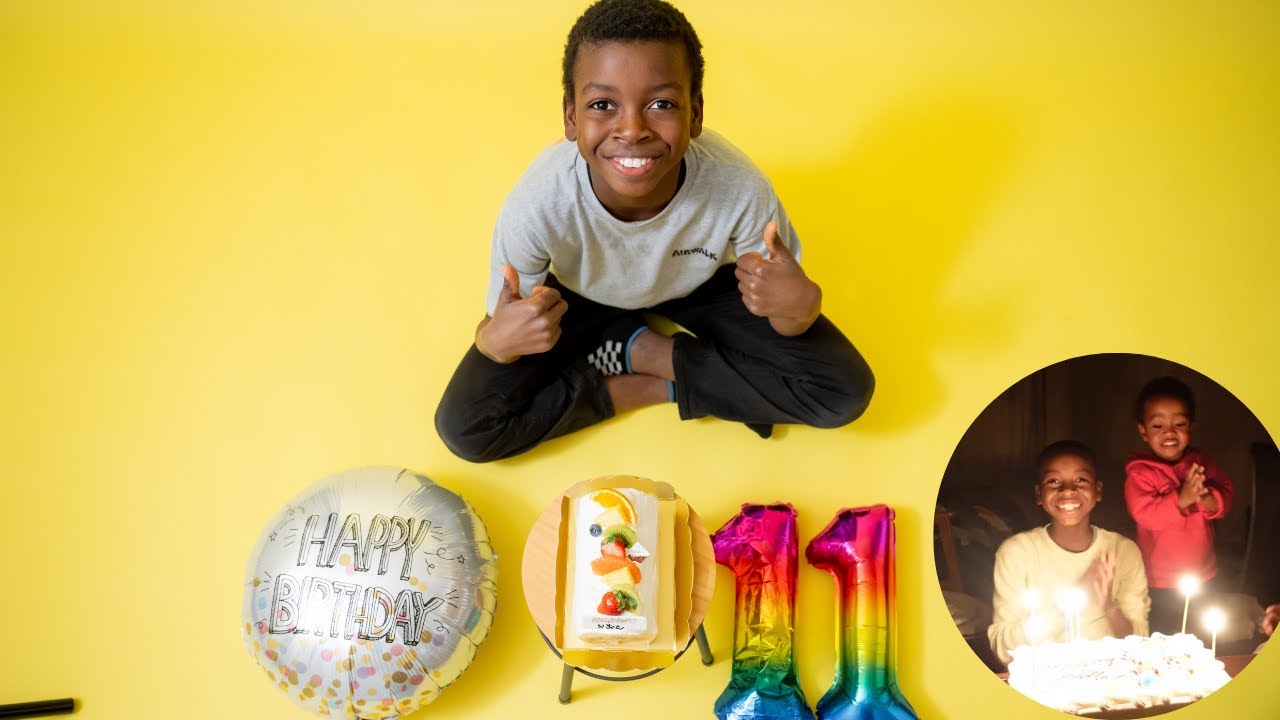 長男リオンの誕生日をお祝いしました‼