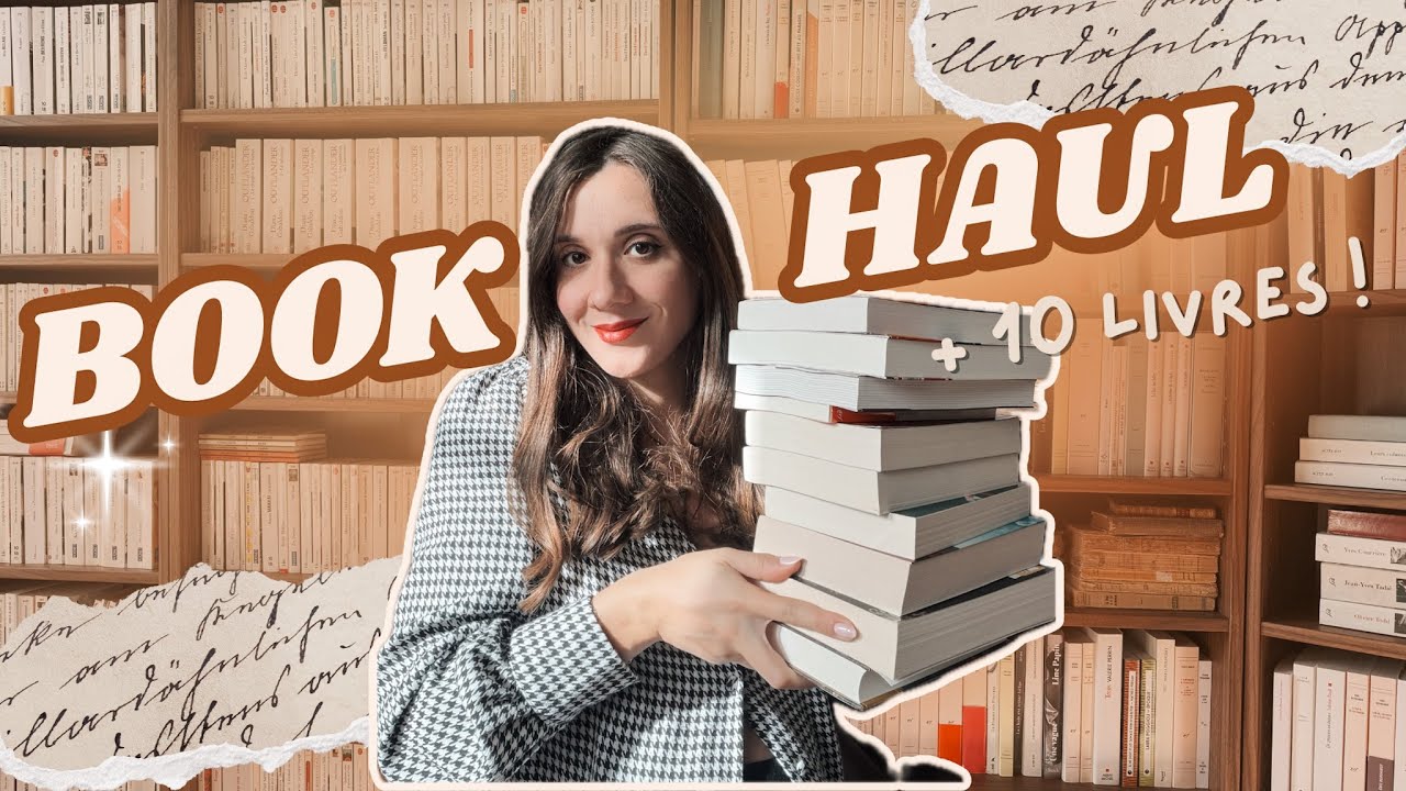 BOOK HAUL 📚🍁 + 10 LIVRES DANS MA PAL : Littérature blanche, cosy mystery, roman historique...