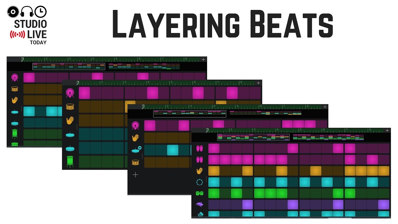 How to layer beats in GarageBand iOS (iPhone/iPad)