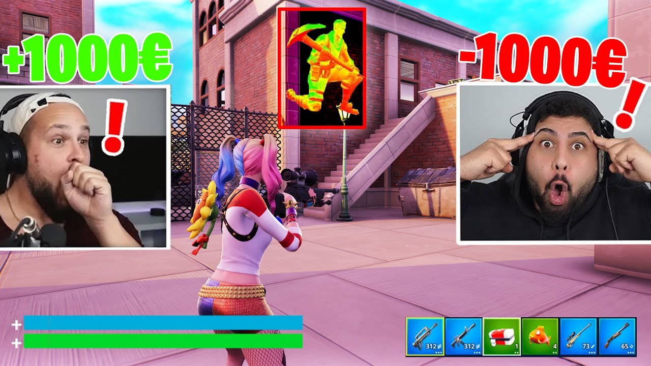 Wir WETTEN auf RANDOM HACKER die wir BEOBACHTEN?! 😨 (Fortnite) mit @odumanpique