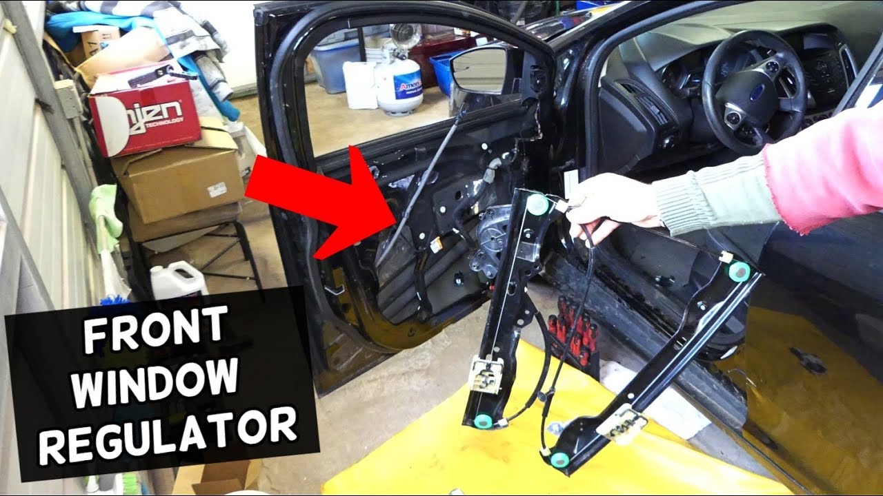 FRONT WINDOW REGULATOR REPLACEMENT FORD FOCUS MK3