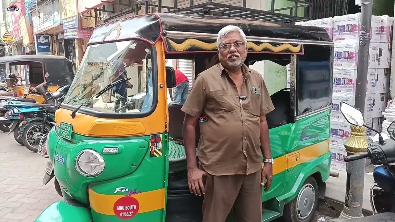 on Road 240 Mileage அசத்தும் Bajaj GOGO EV auto Ownership Review #InfoChand