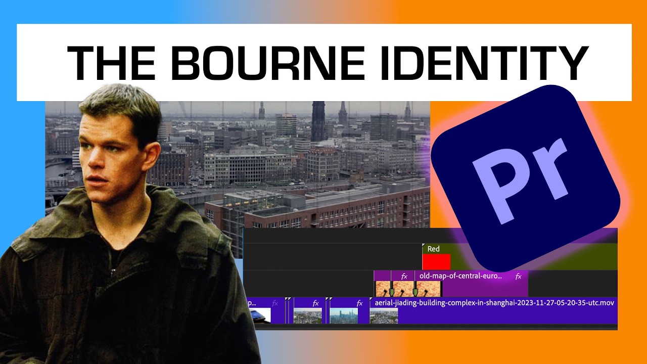 Movie Edit Breakdown in Premiere Pro: The Bourne Identity