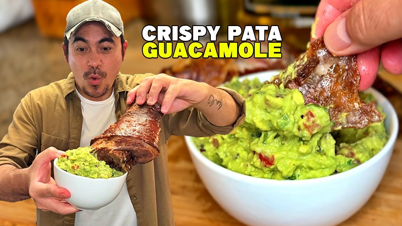 Masarap Pala and CRISPY PATA sa Guacamole!