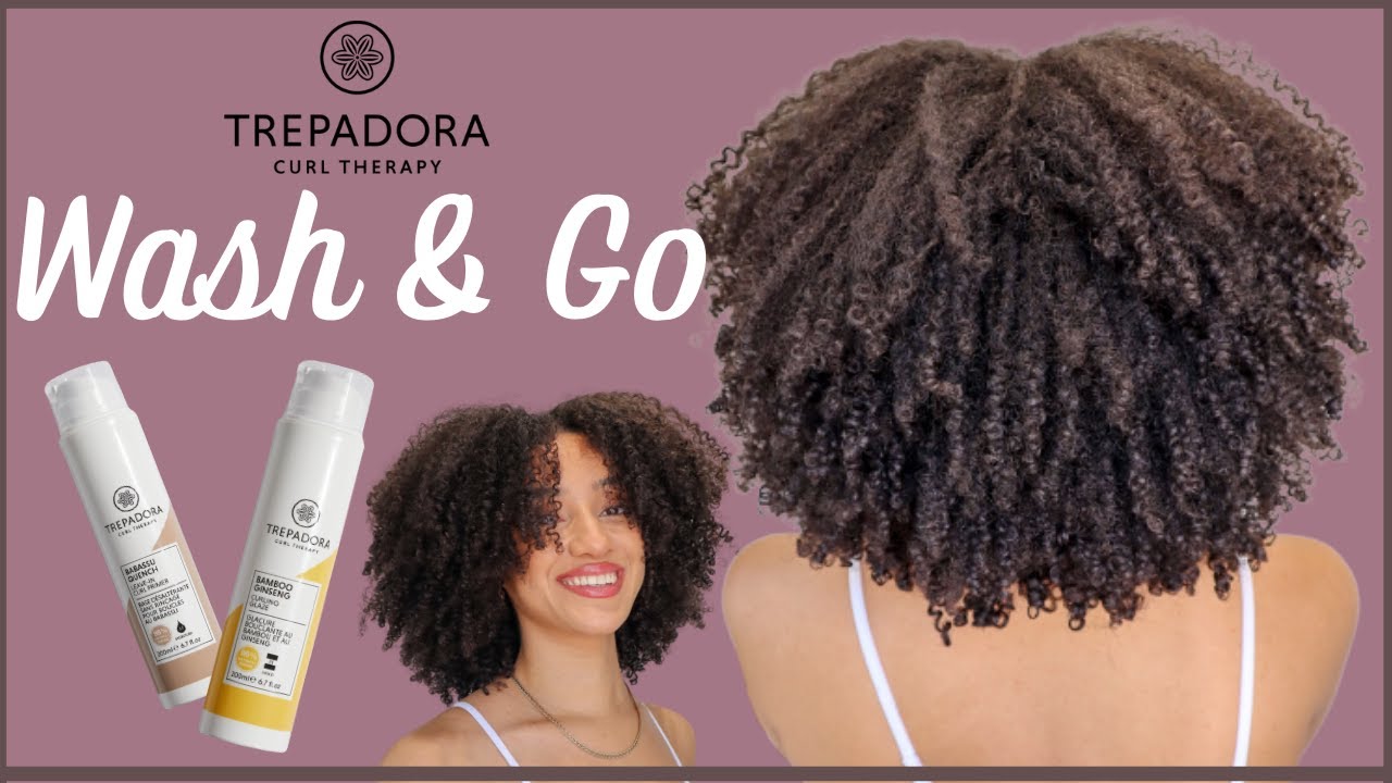 TREPADORA WASH & GO. The results... WOW! 😱 ... THE SHRINKAGE IS REAL! | Natural Hair | AbbieCurls