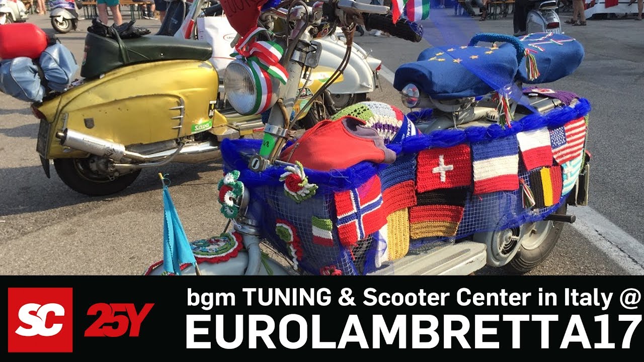Eurolambretta 2017 Italy Lambretta Adria Scooter Center & bgm Tuning
