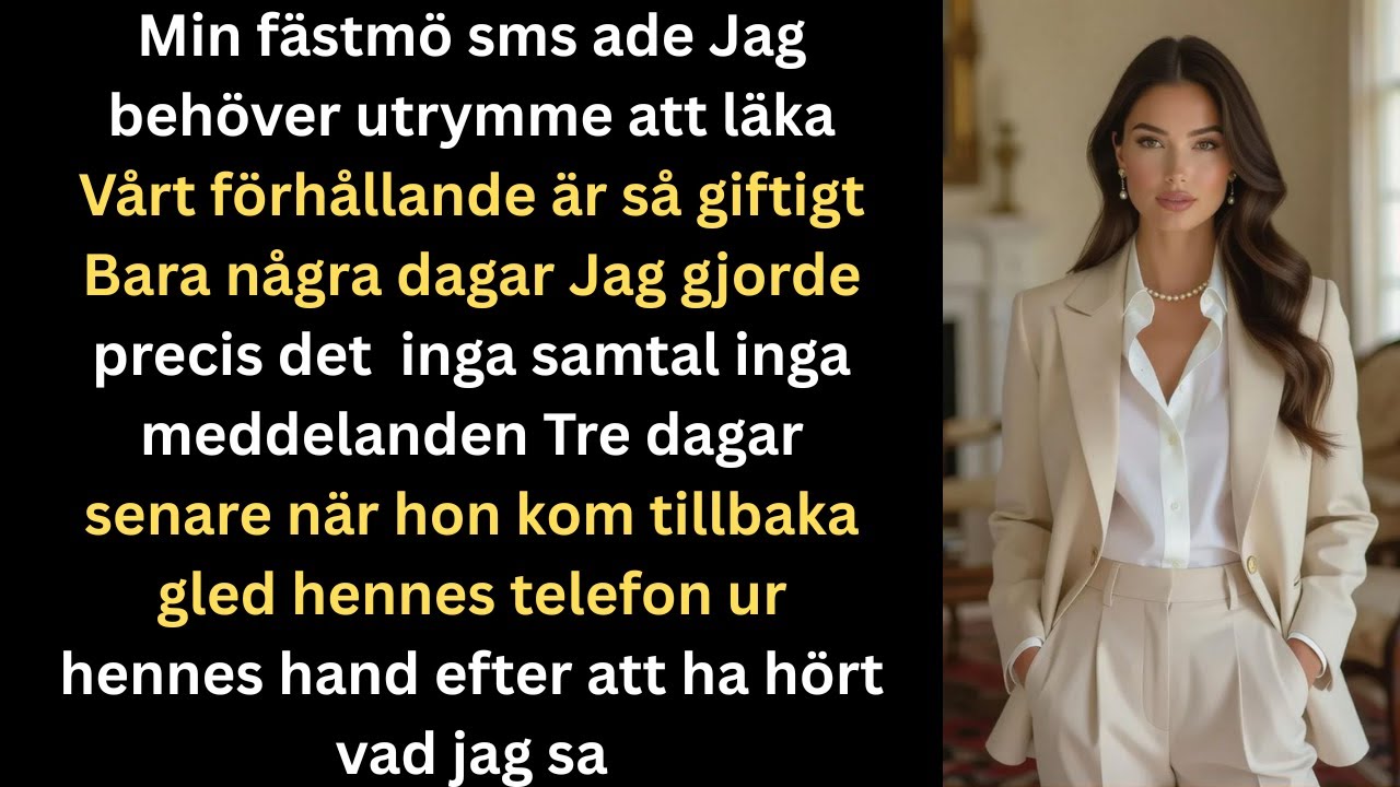 Min fästmö skrev Jag behöver space. Vår relation är toxisk  Några dagar senare