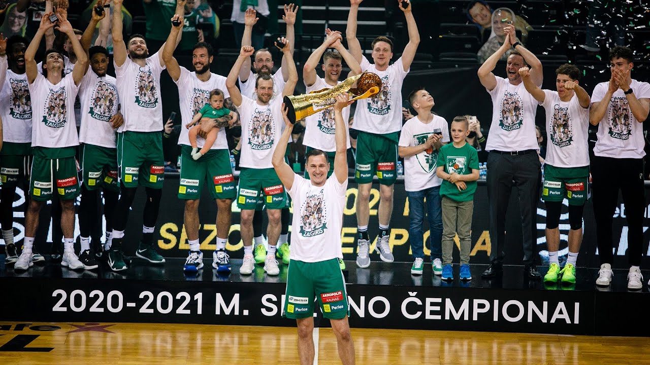 11-tą kartą iš eilės: „Žalgiris“ – 2020–2021 m. LKL čempionas!