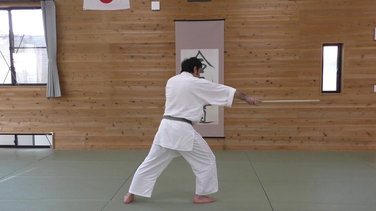 つくば合気道会 「ゆっくり１３の杖」aikido 13Jo Kata