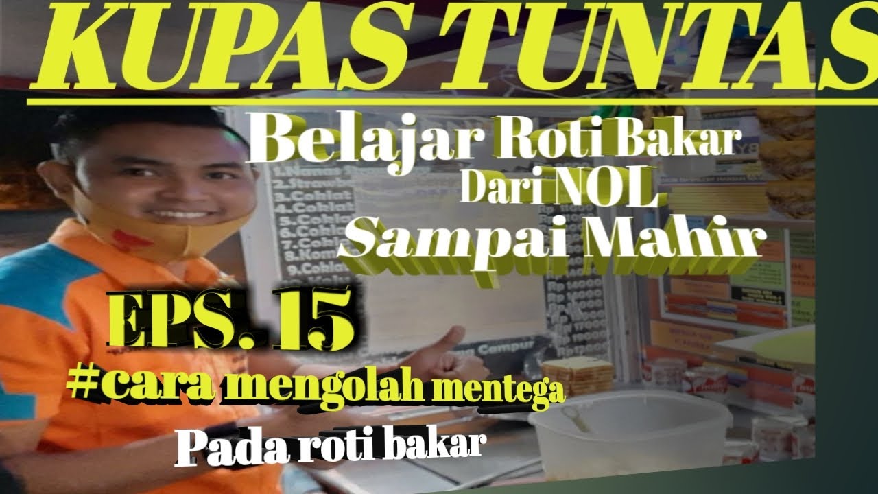 Cara mengolah mentega roti bakar❗mengolah mentega untuk roti bakar mak nyus