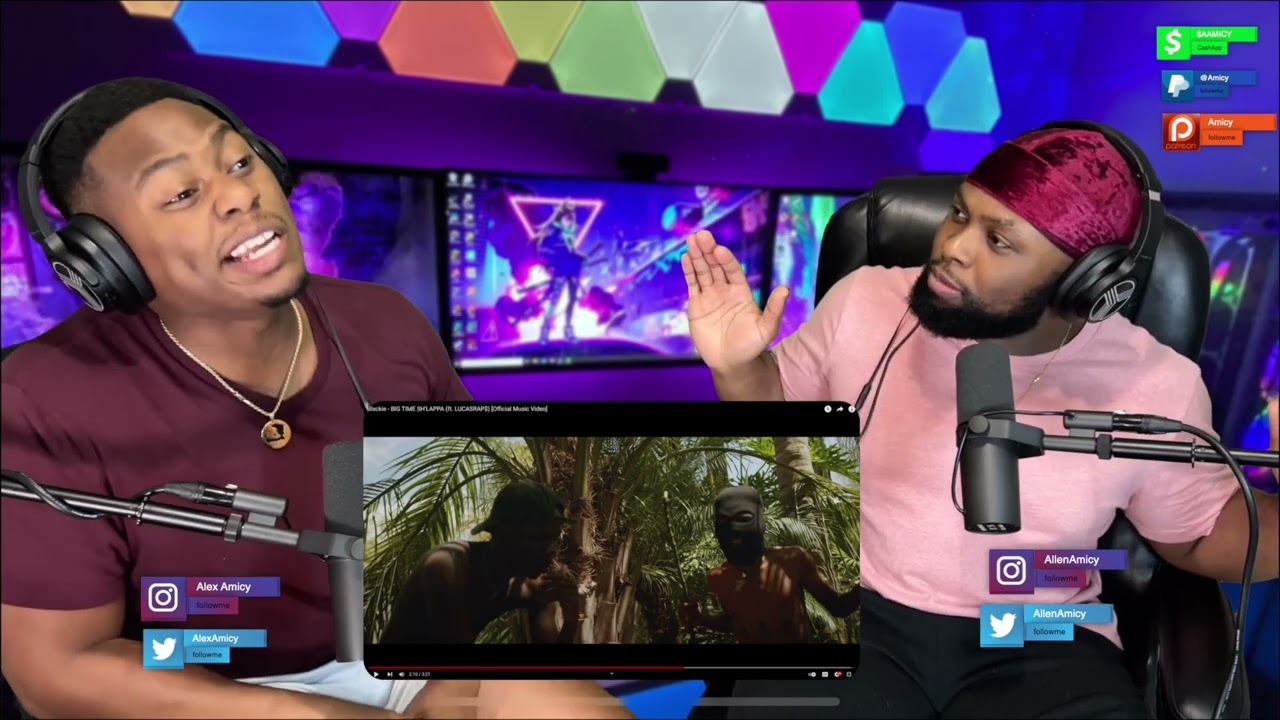 Blxckie - BIG TIME SH'LAPPA (ft. LUCASRAP$) [Official Music Video] |Brothers Reaction!!!!