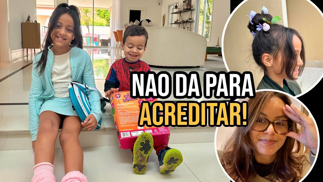 Uma semana toda comemorando o dia das Crianças: Cabelo Maluco na Escola! 