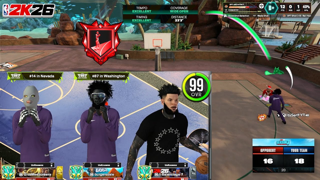 I TURNED MY SHOT METER ON AND BEAT RANKED 14TH IN NEVADA!