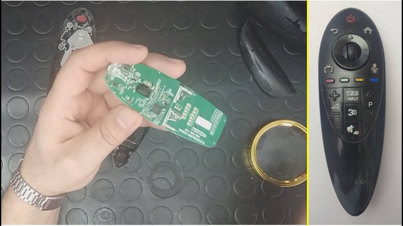 Sihirli Kumanda Sökümü ve Tamiri (LG AN-MR500G)