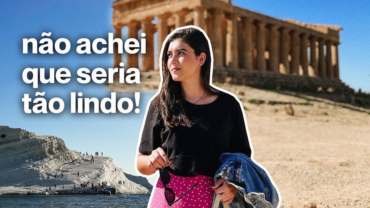 Vale dos Templos e Escada dos Turcos na Sicília (Agrigento) #sicilia #agrigento