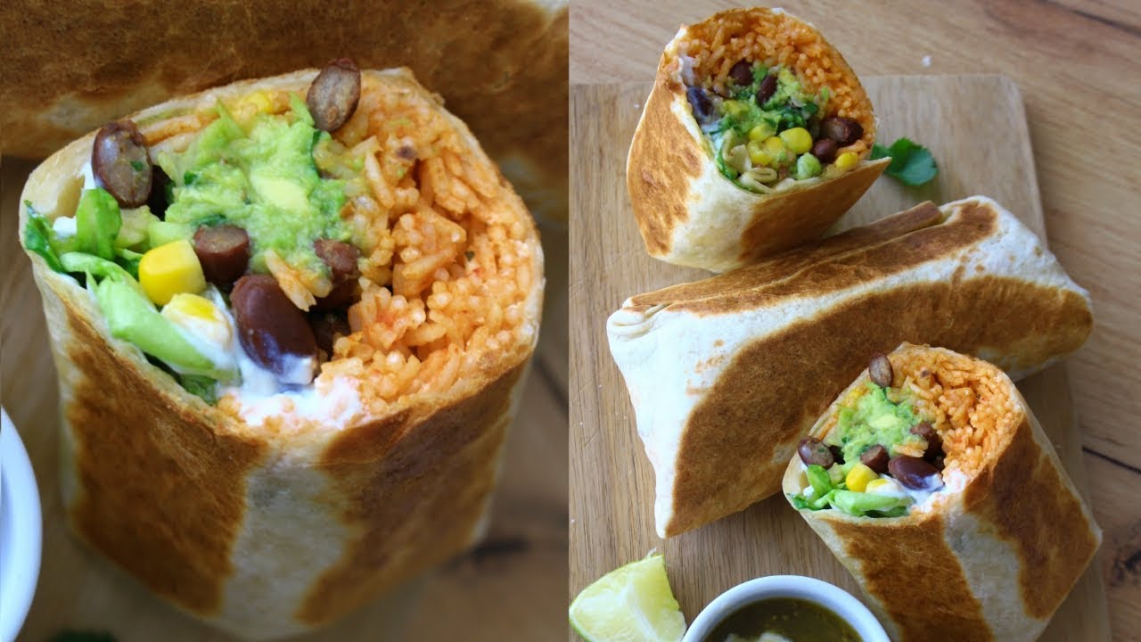 BURRITO FACILE | VEGAN & HEALTHY