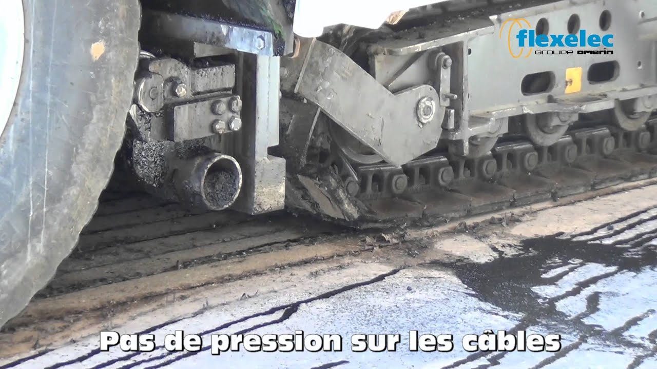 Câble chauffant dans rampe et accès en enrobé, la solution FLEXFLOOR de Flexelec