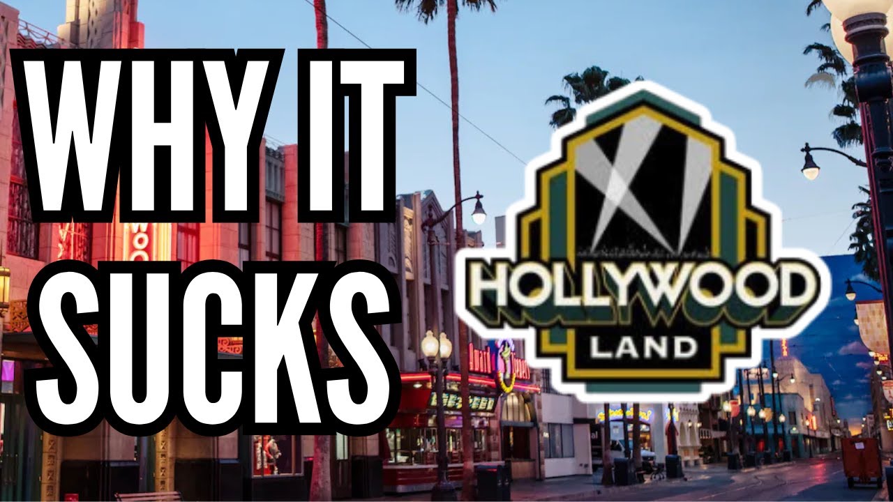 Disney California Adventure’s Biggest FAILURE - Hollywood Land