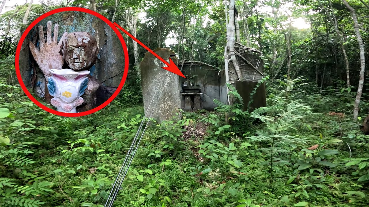 UMA CONSTRU&Ccedil;&Atilde;O PERDIDA NA SELVA, ALGO ALI CAUSOU ARREPIOS