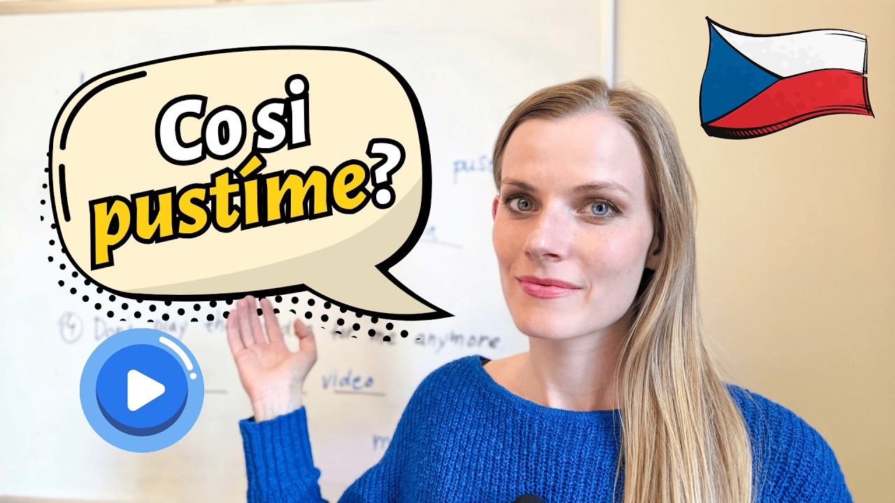 PUSTIT in Czech ▶️ Play, Let Go, Start&hellip; One Verb Does It All