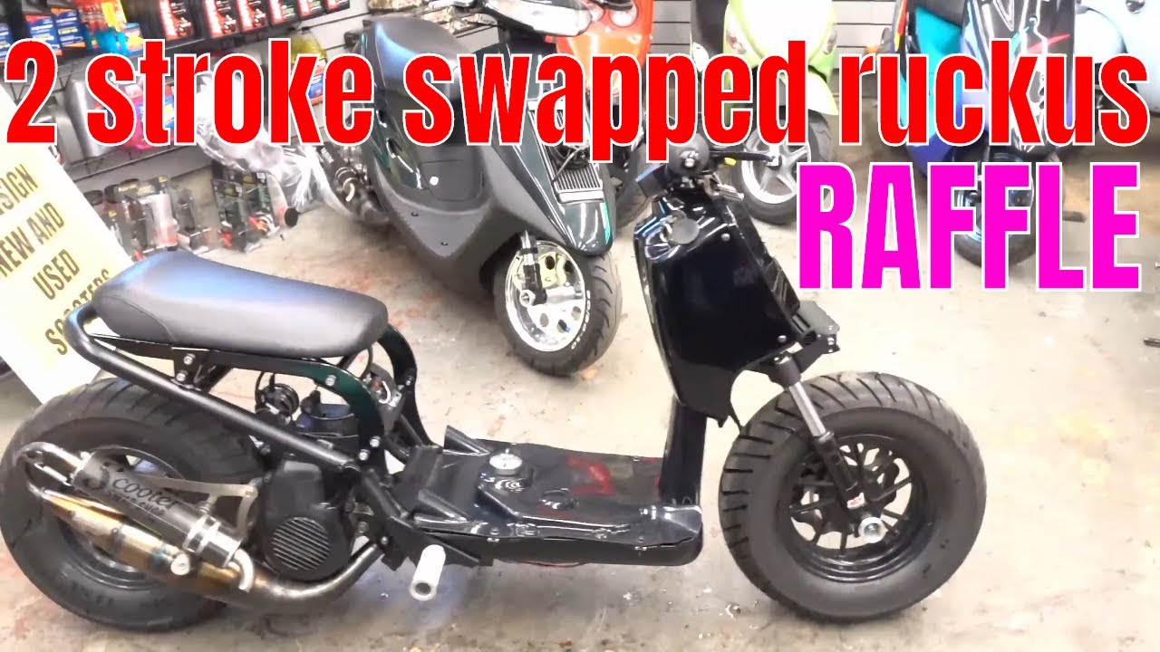 Honda ruckus 2 stroke swap raffle