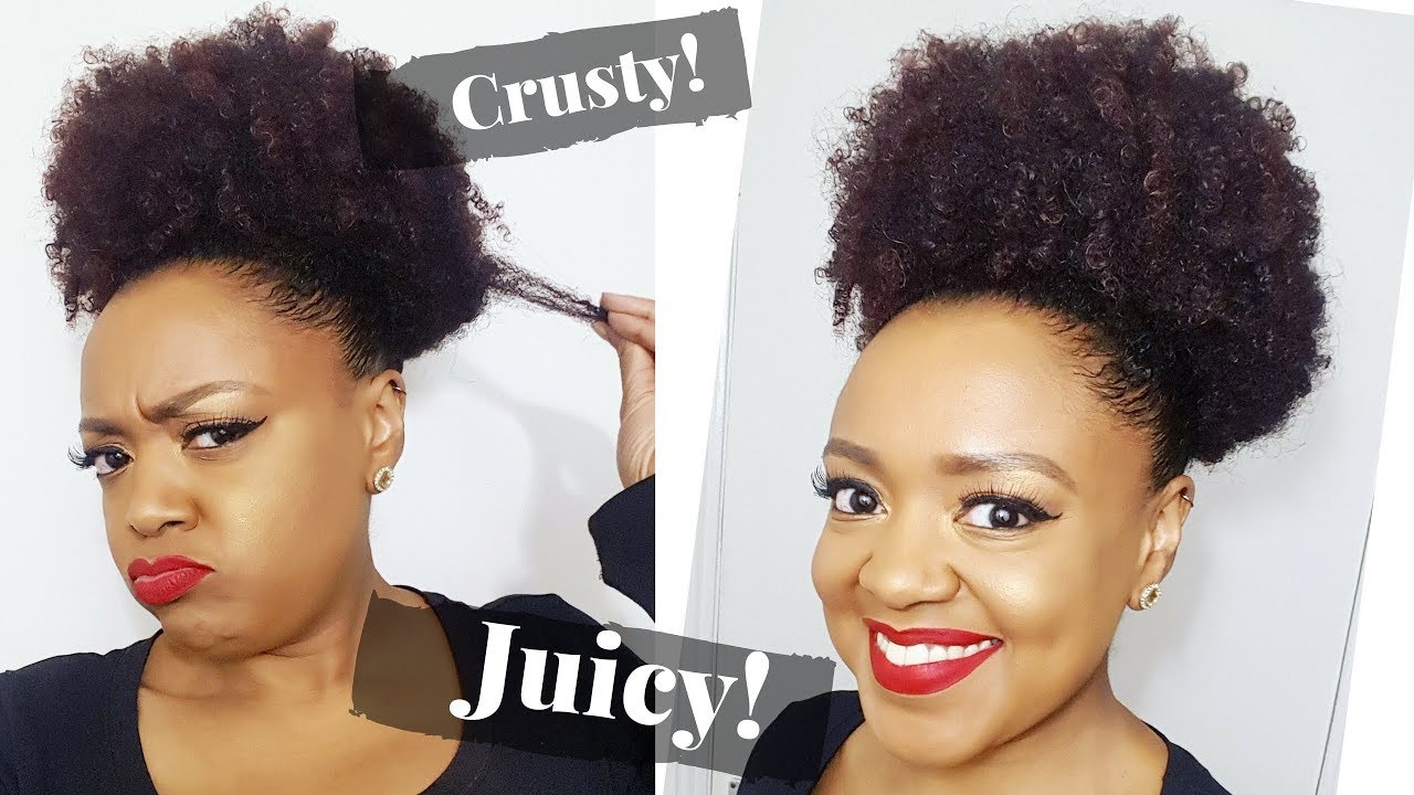 FROM CRUSTY TO JUICY! | HOW TO REFRESH AN OLD, DRY PUFF! | THE CURLY CLOSET