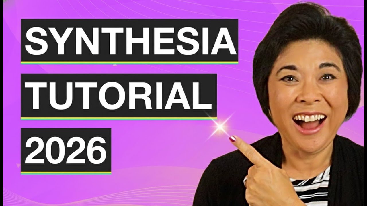 Видео Synthesia AI: начните ЗДЕСЬ! (Обучение 2026 г.)