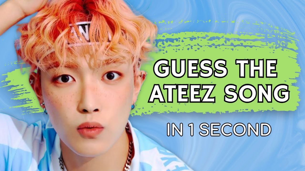 Guess the Ateez Song | 1 Second Music Quiz Part 2