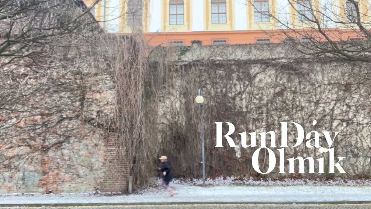 Běžím Olomoucí na injekci a k Dómu