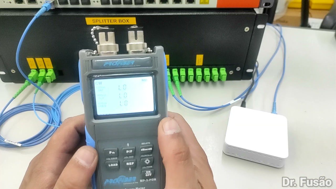 PON Power Meter - Configurando limites de pot&ecirc;ncia na fun&ccedil;&atilde;o passa falha!!!