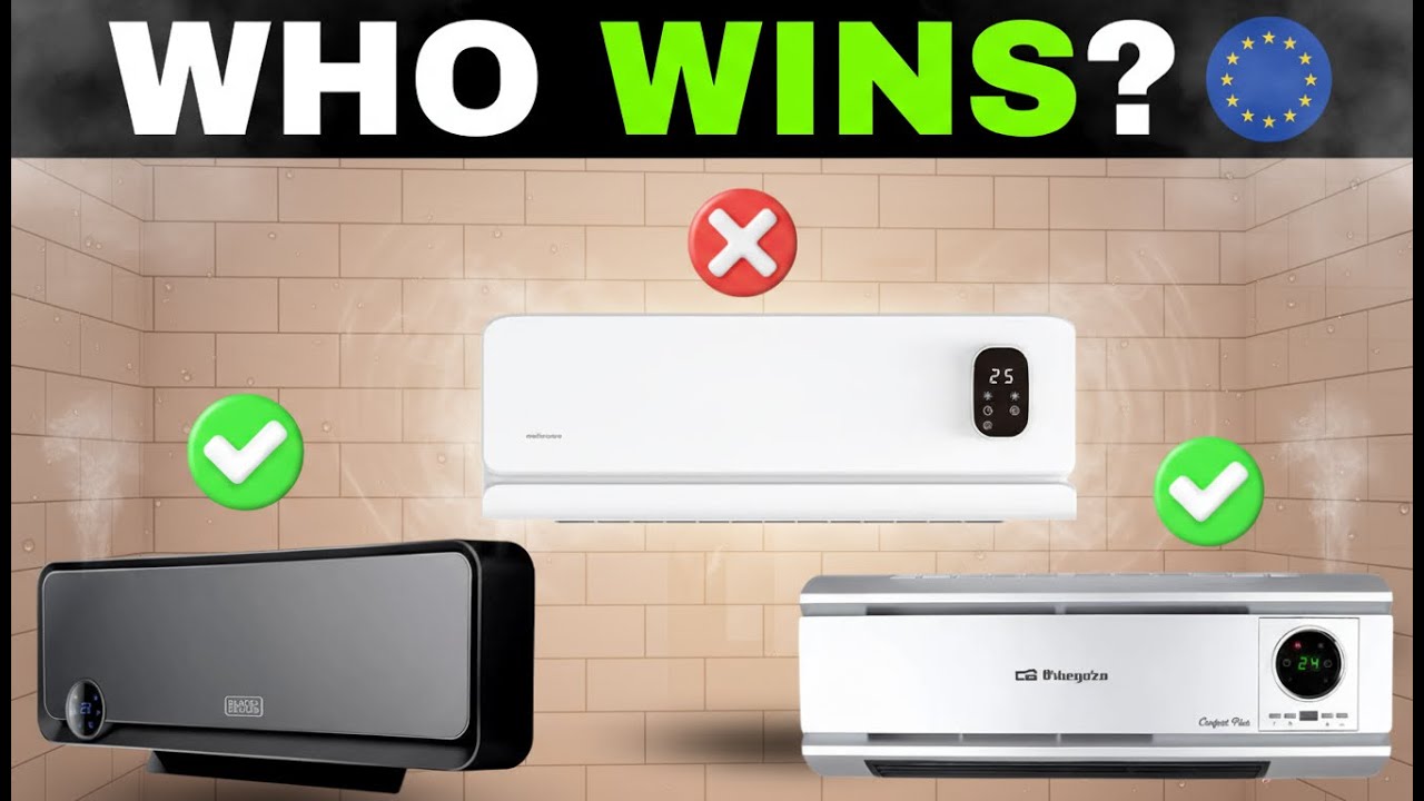 ✅ TOP 7 Best Bathroom Space Heaters in Europe [2026] 🔥Compact Electric Space Heaters for Small Rooms
