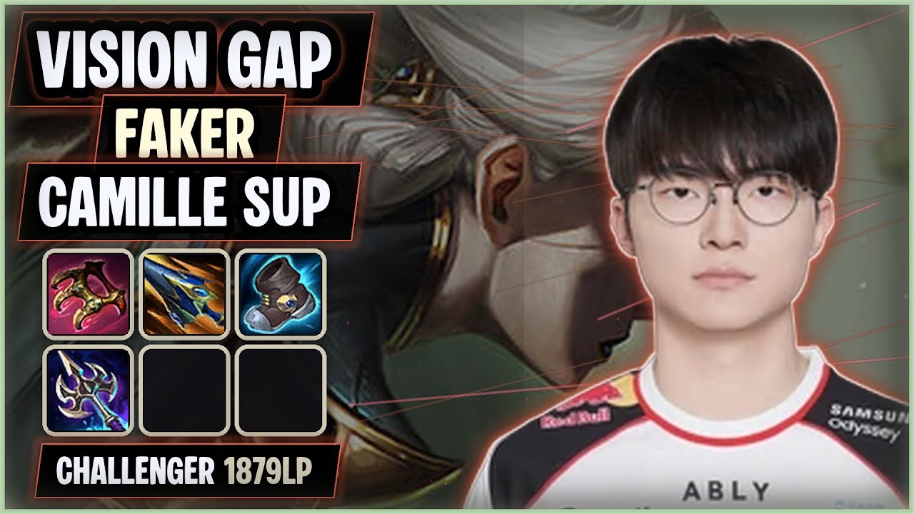 Faker Vision Master Camille SUP | T1 SoloQ Replay