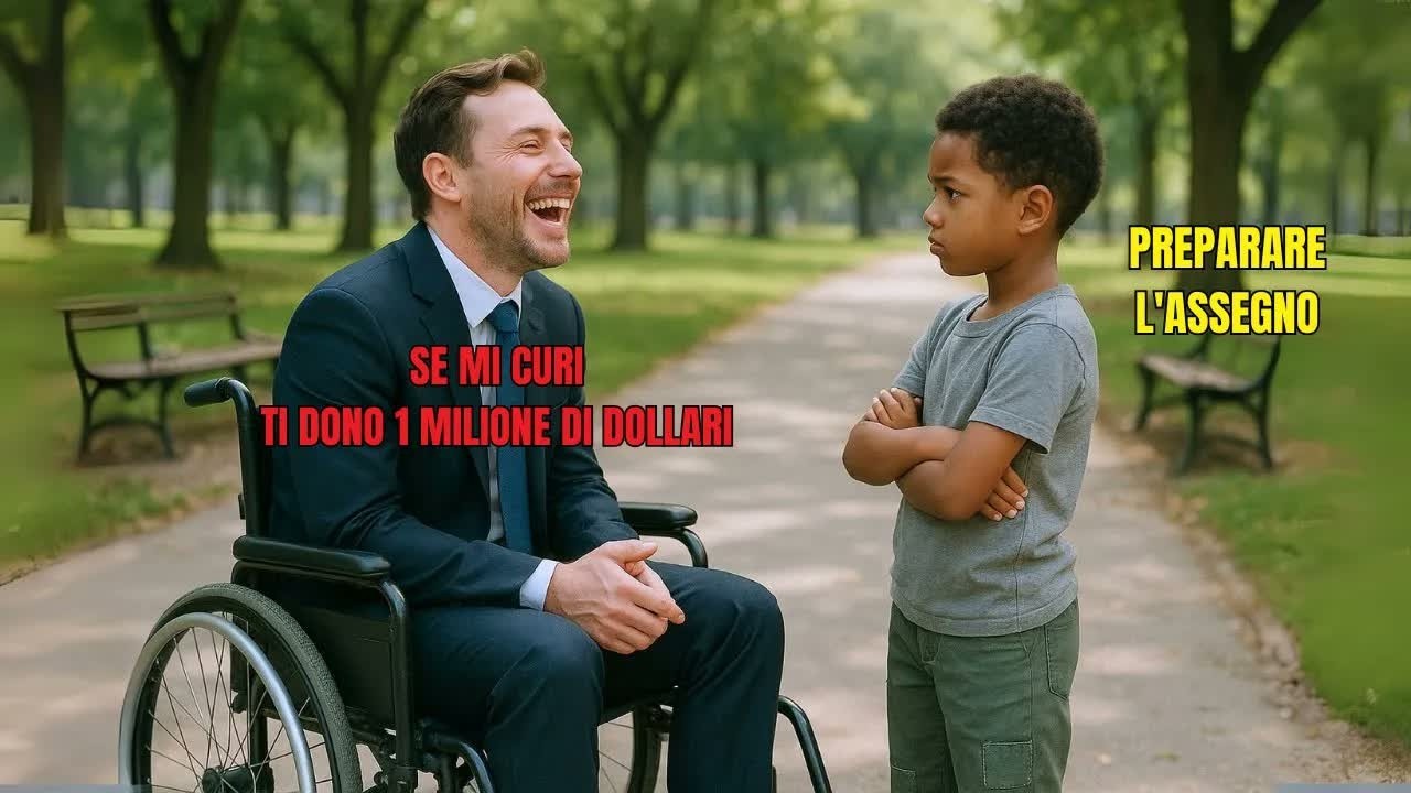 TI DO 1 MILIONE SE MI GUARISCI, DERISE IL MILIONARIO… MA IL BAMBINO LO TOCCÒ E ACCADDE L’IMPOSSI
