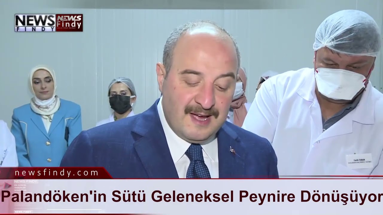 Palandöken'in Sütü Geleneksel Peynire Dönüşüyor