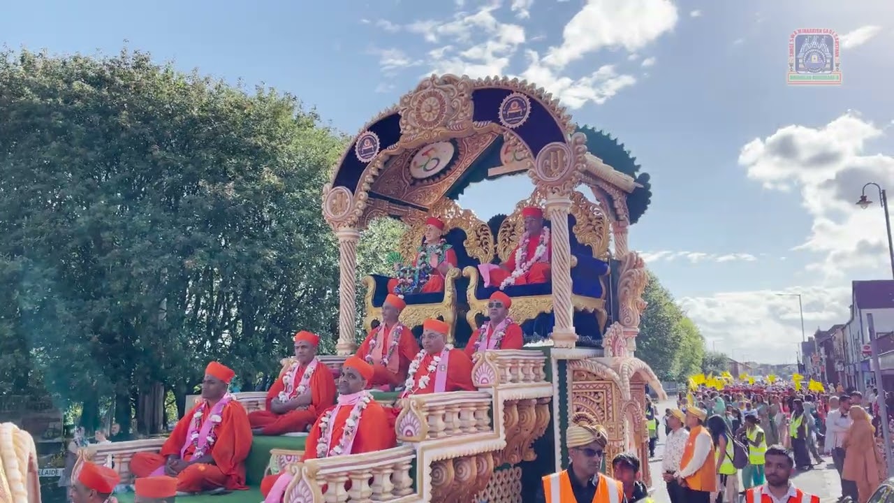 Shree Swaminarayan Mandir Bolton – Suvarna Mahotsav - Nagaryatra Highlight
