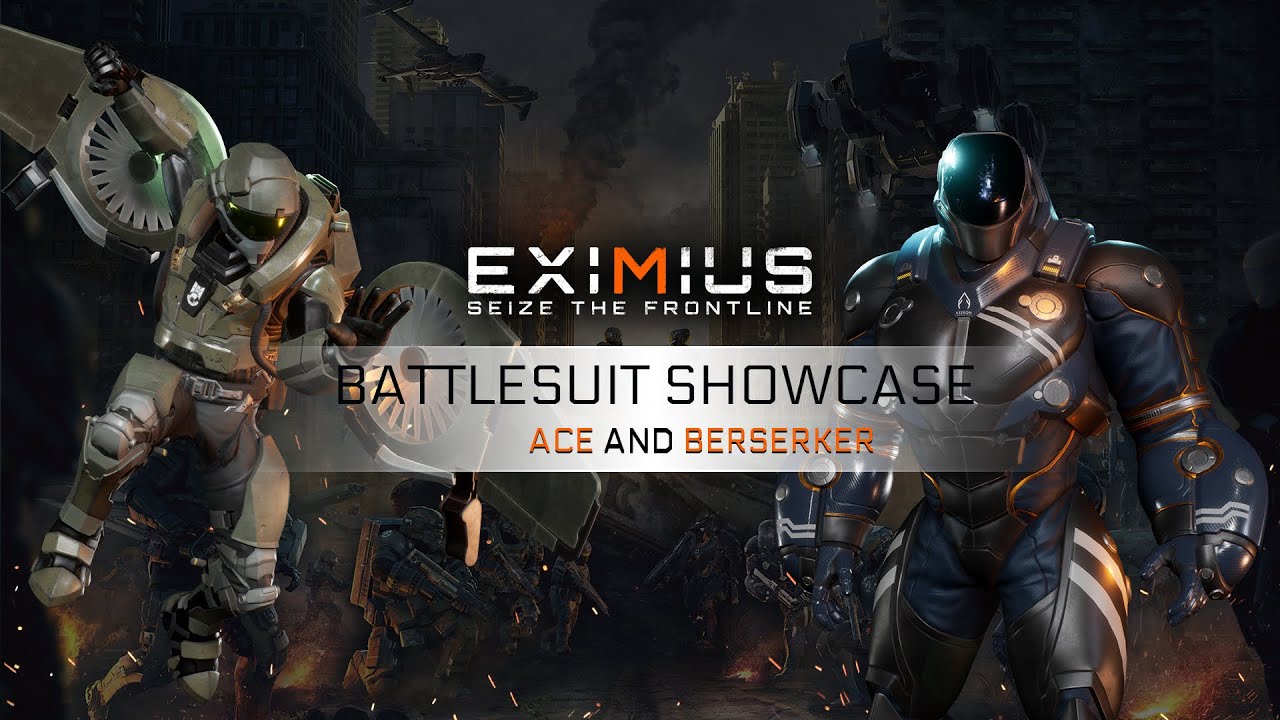 Battlesuits Showcase - Berserker and Ace Vanguard
