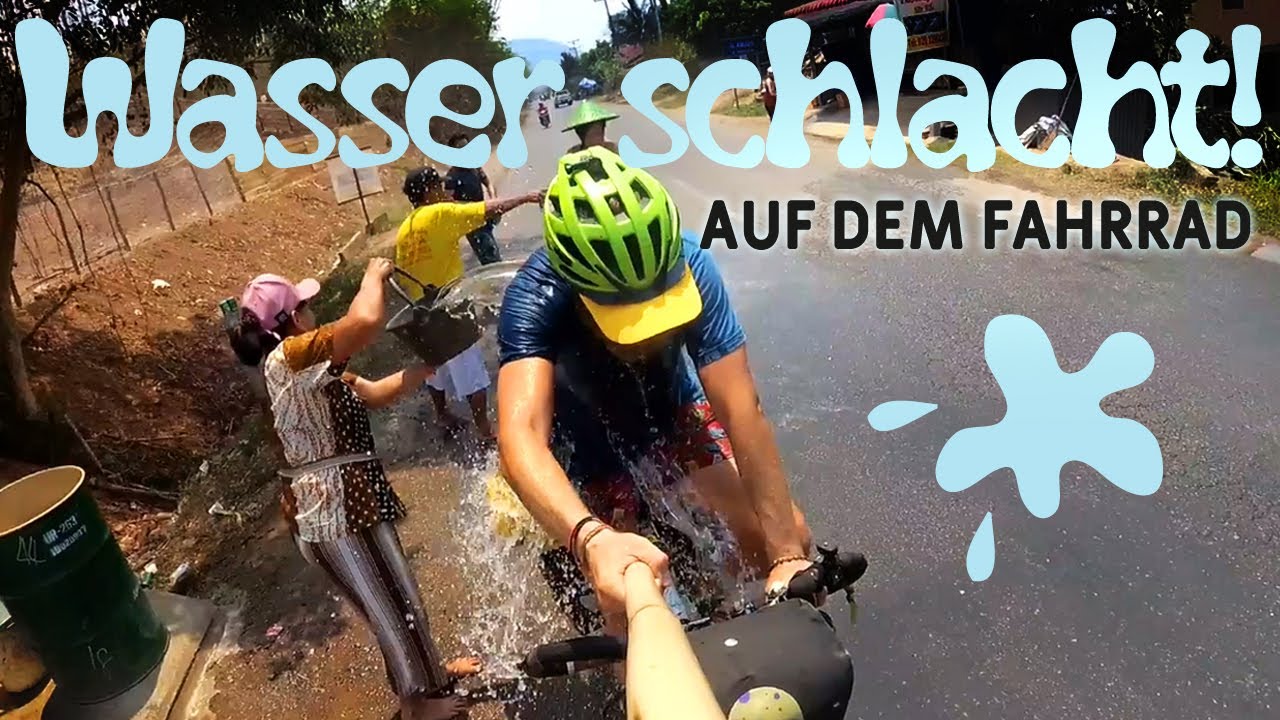 [#78] Wasserfestival auf dem Fahrrad // Ankunft in Laos