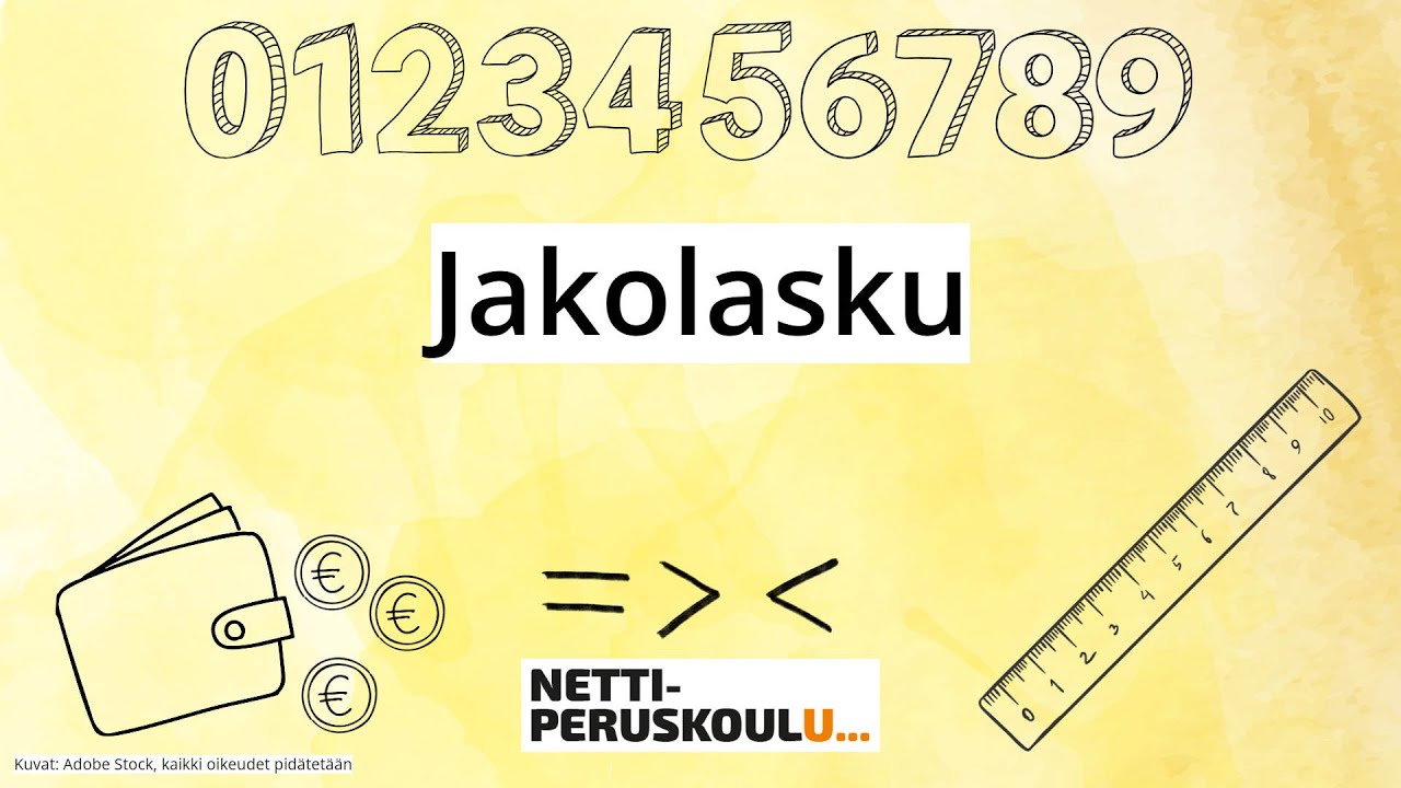 ama1: Jakolasku (perusopetus)