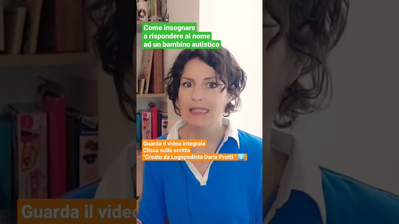 Come insegnare a rispondere al nome ad un bambino autistico