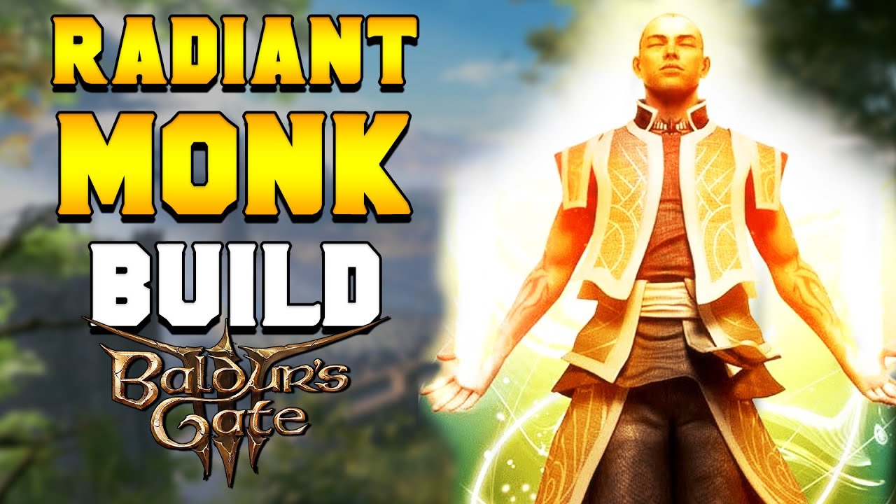 PRAISE THE SUN MONK (Monk/Cleric) Build for Baldur's Gate 3